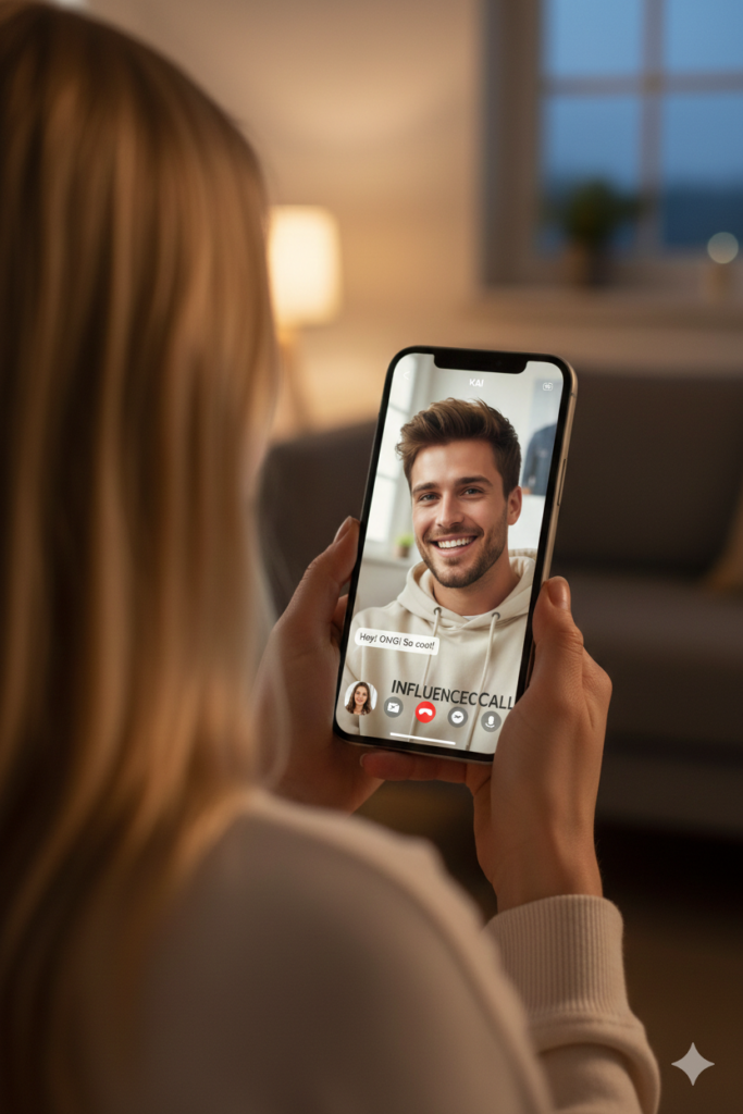 influencer call fan influencer call fan