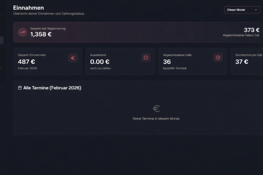 influencer call statistik